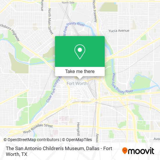 The San Antonio Children's Museum map