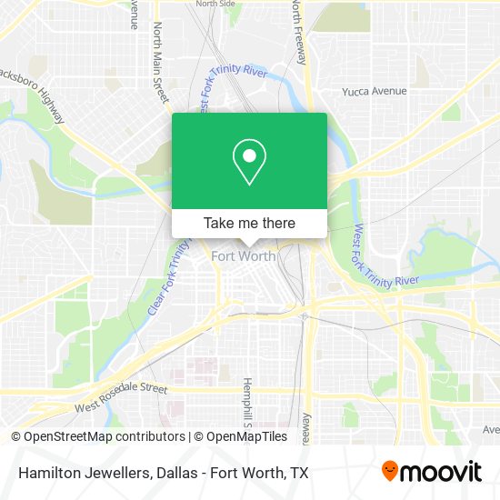 Mapa de Hamilton Jewellers