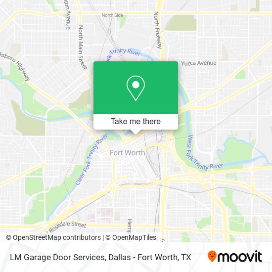 LM Garage Door Services map