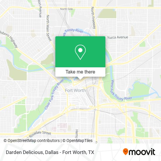 Darden Delicious map