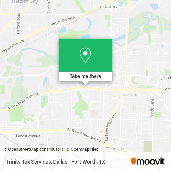 Mapa de Trinity Tax Services