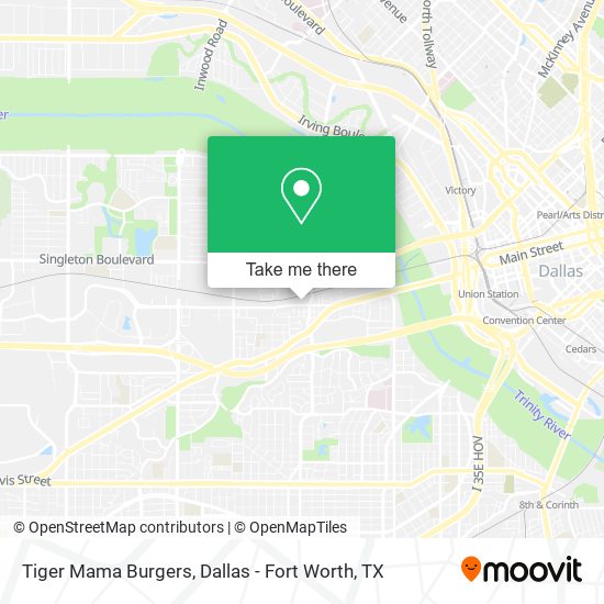 Tiger Mama Burgers map