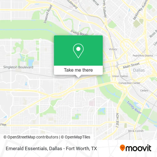 Emerald Essentials map