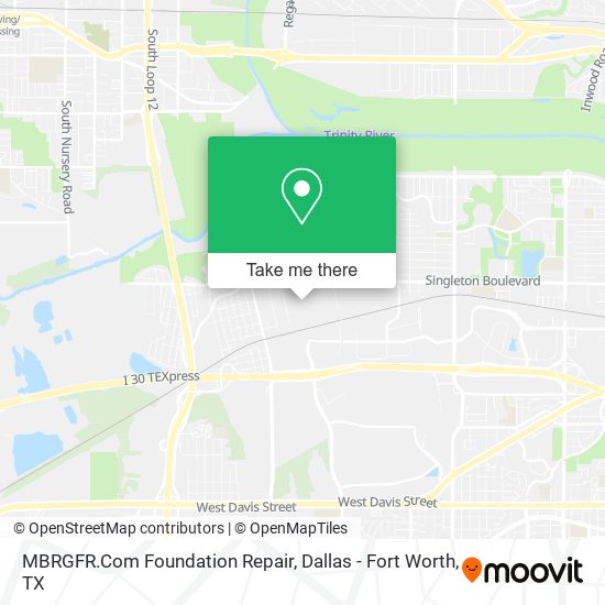 MBRGFR.Com Foundation Repair map