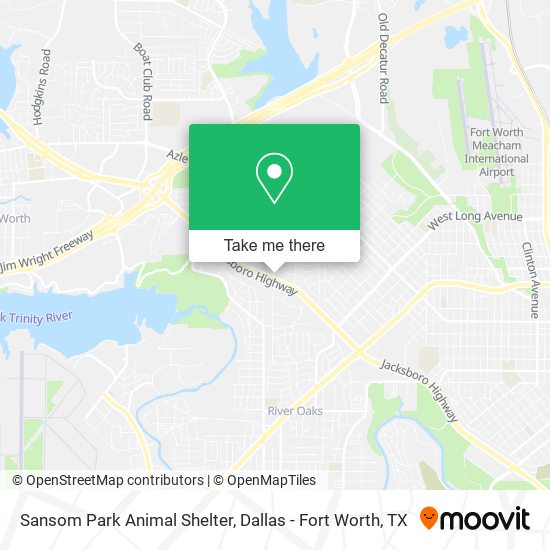 Sansom Park Animal Shelter map
