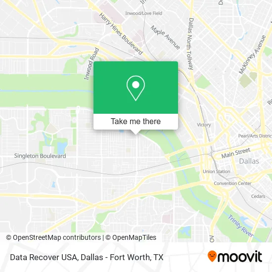 Data Recover USA map