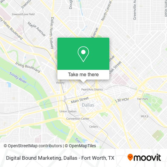 Mapa de Digital Bound Marketing