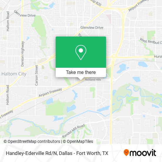 Handley-Ederville Rd/N map