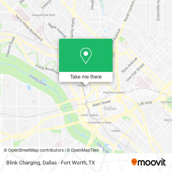 Blink Charging map