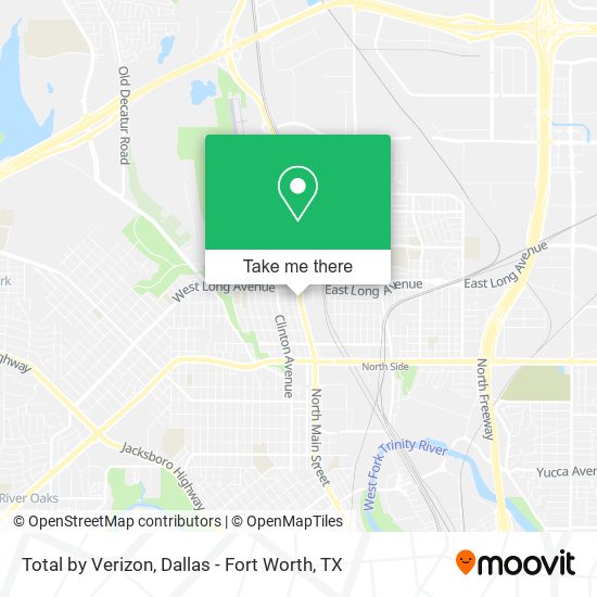 Mapa de Total by Verizon