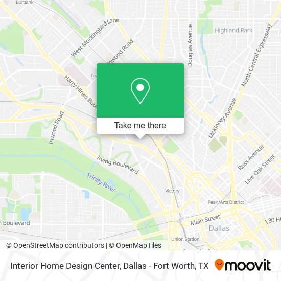 Interior Home Design Center map