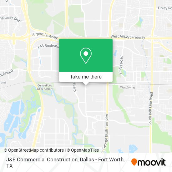 J&E Commercial Construction map