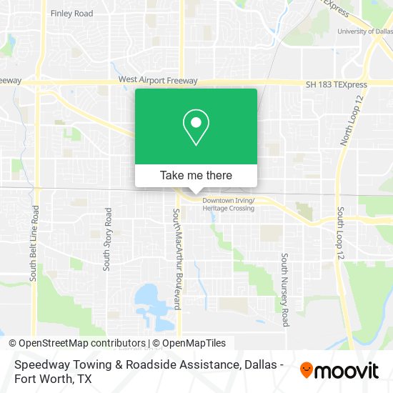 Speedway Towing & Roadside Assistance map