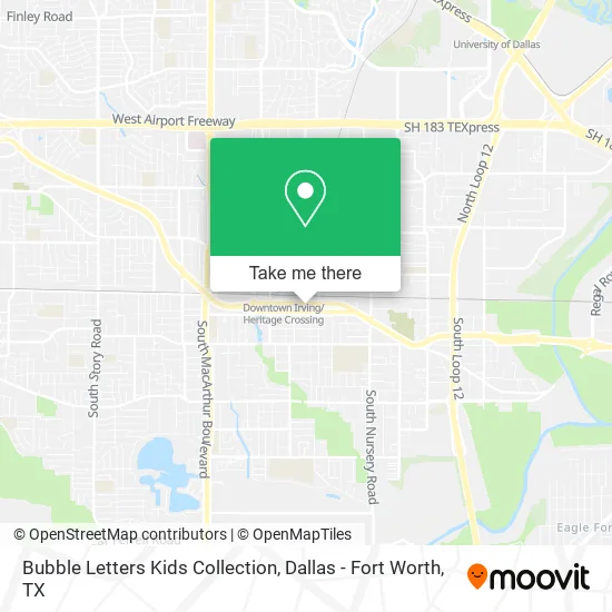 Bubble Letters Kids Collection map