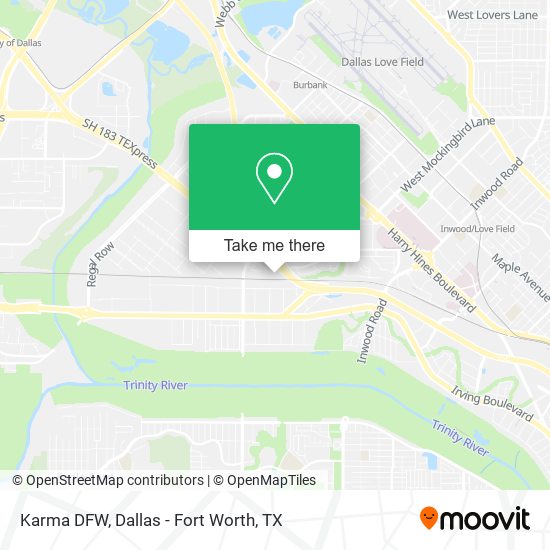 Karma DFW map