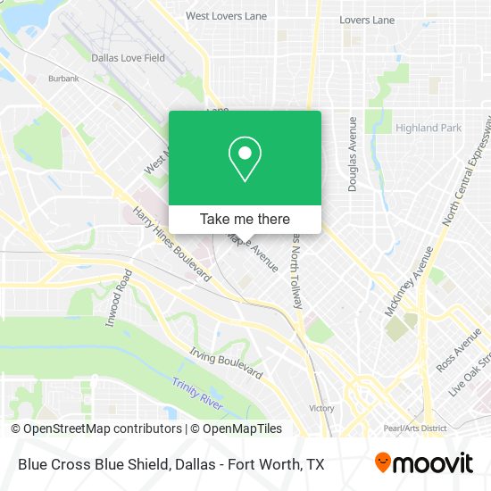 Blue Cross Blue Shield map