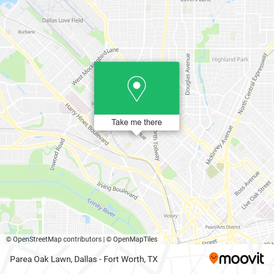Parea Oak Lawn map