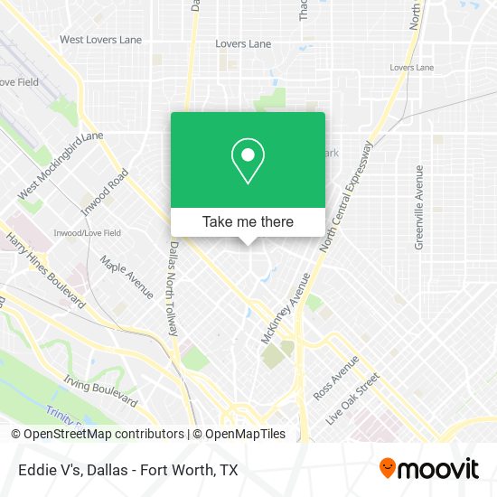 Mapa de Eddie V's