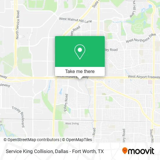 Service King Collision map