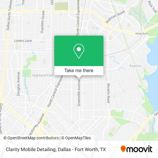 Clarity Mobile Detailing map