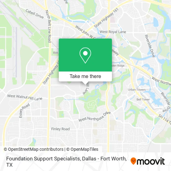 Foundation Support Specialists map