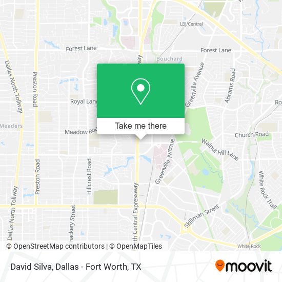 David Silva map