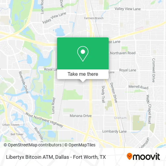 Libertyx Bitcoin ATM map
