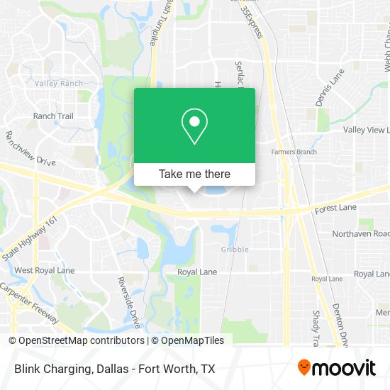 Mapa de Blink Charging