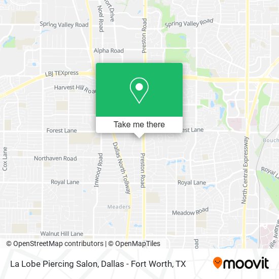 La Lobe Piercing Salon map