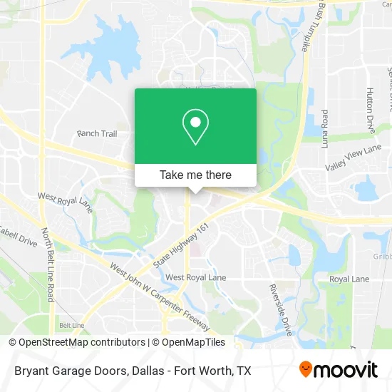 Bryant Garage Doors map