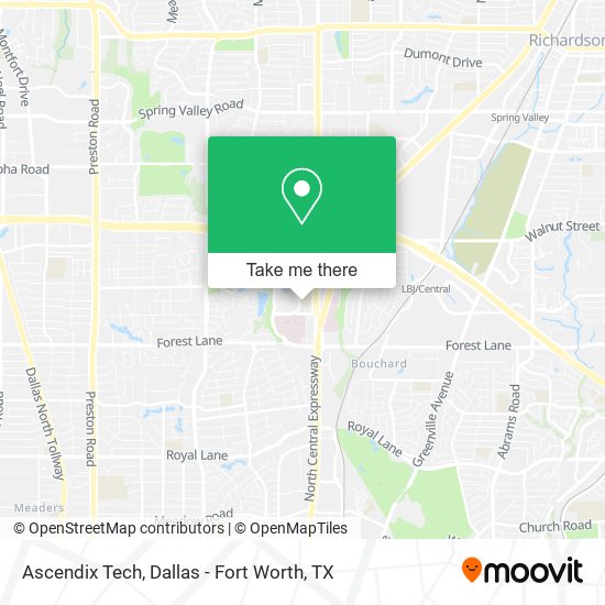 Mapa de Ascendix Tech