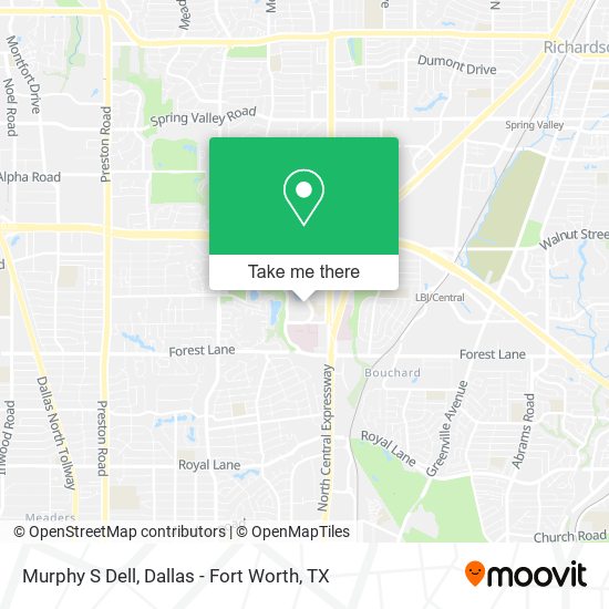Murphy S Dell map