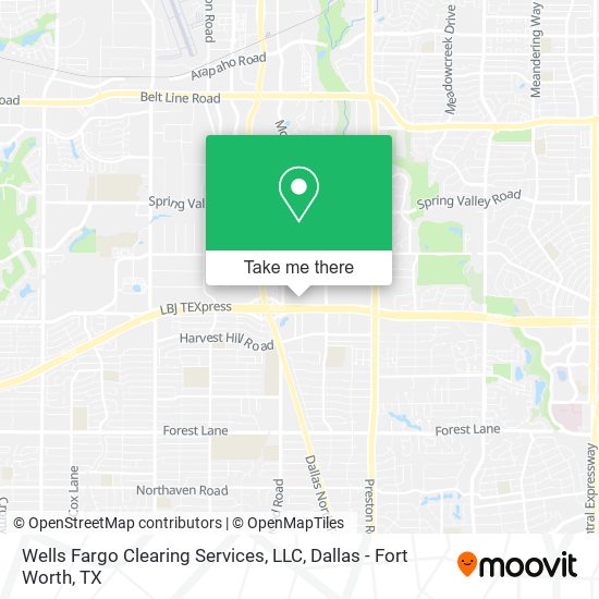 Mapa de Wells Fargo Clearing Services, LLC