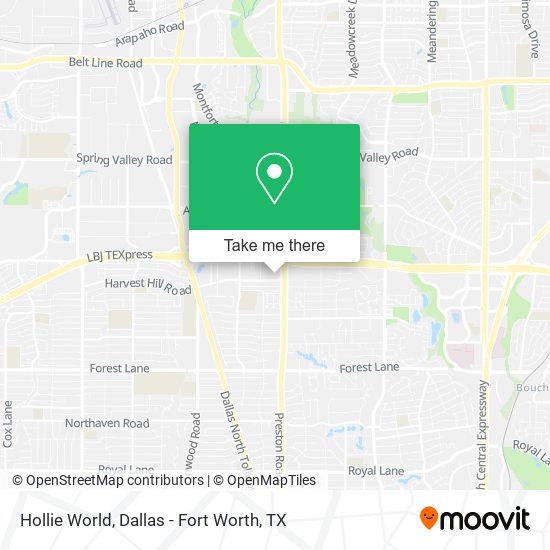 Hollie World map