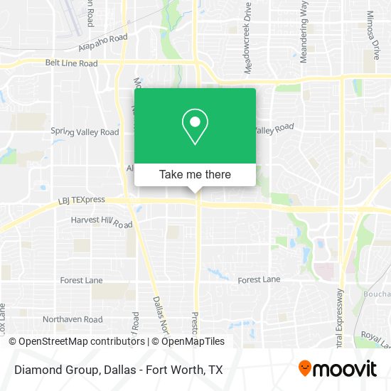 Diamond Group map