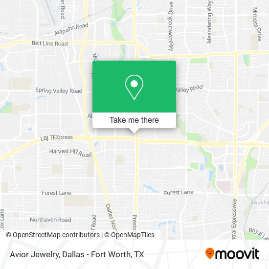 Avior Jewelry map