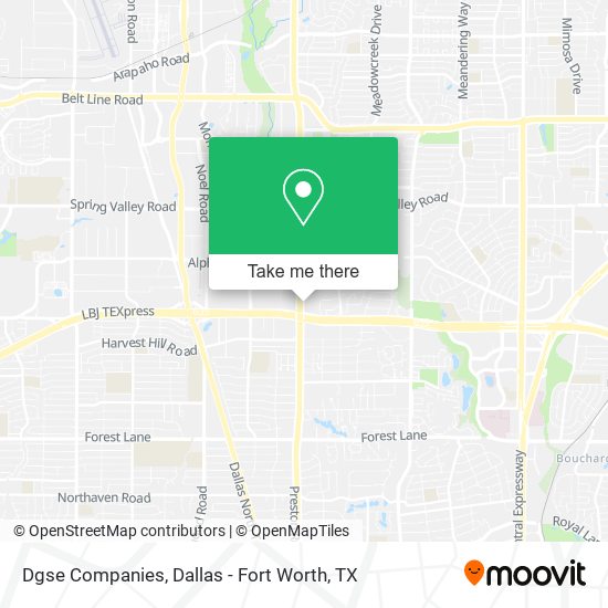 Dgse Companies map