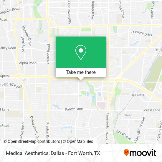 Mapa de Medical Aesthetics