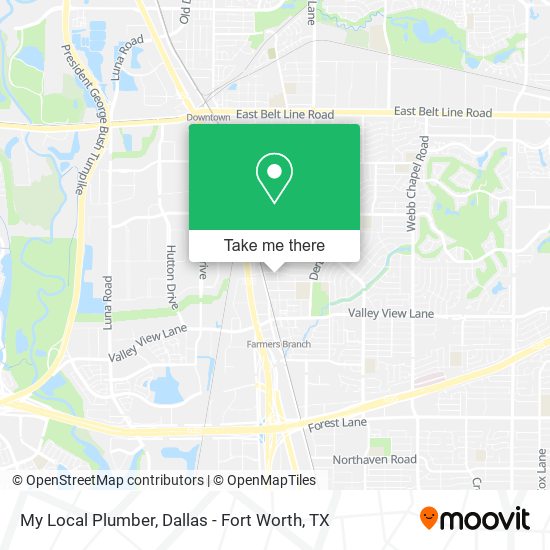 My Local Plumber map
