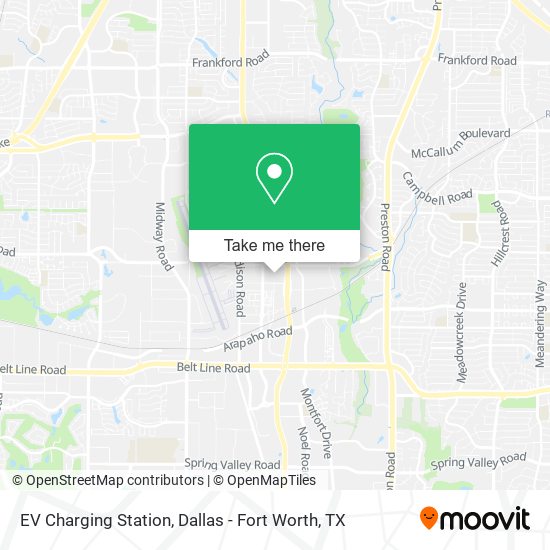 EV Charging Station map