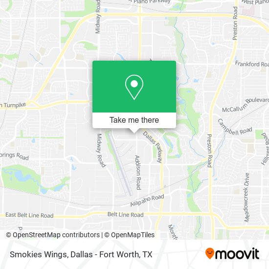 Smokies Wings map