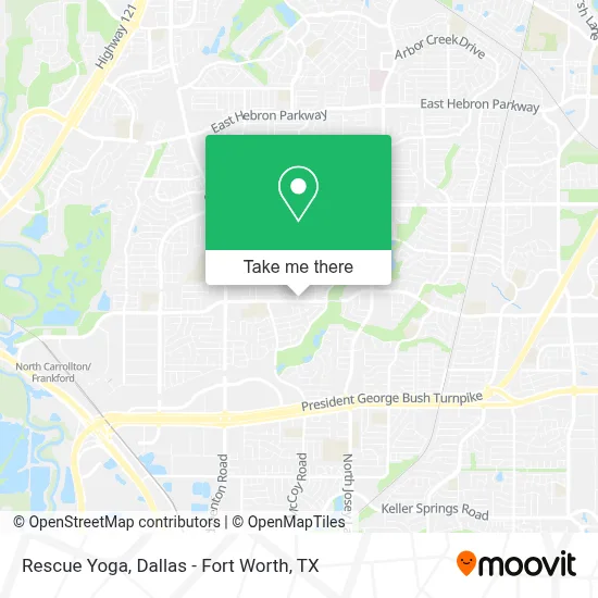 Rescue Yoga map