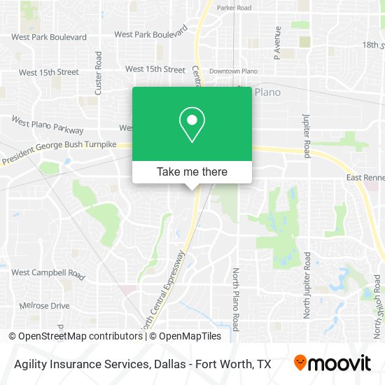 Agility Insurance Services map