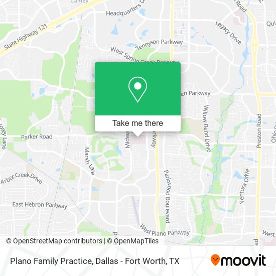 Mapa de Plano Family Practice