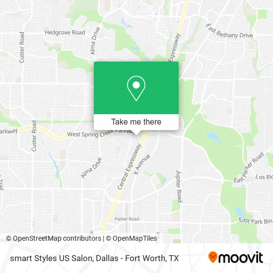 smart Styles US Salon map