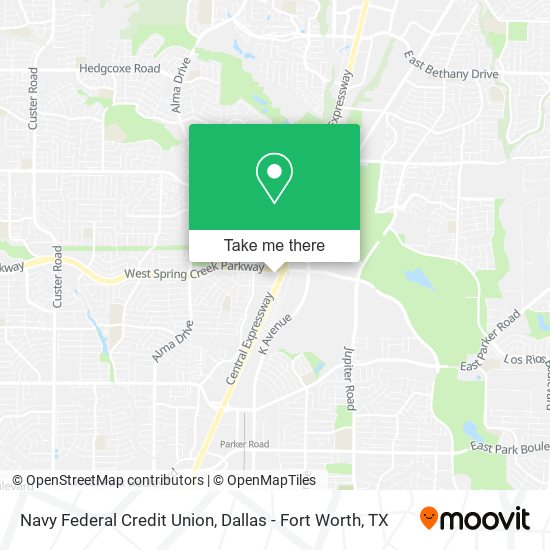 Navy Federal Credit Union map