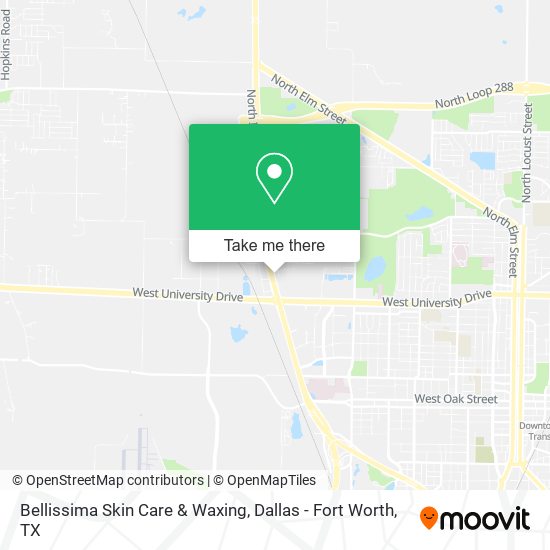 Bellissima Skin Care & Waxing map