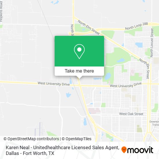 Karen Neal - Unitedhealthcare Licensed Sales Agent map