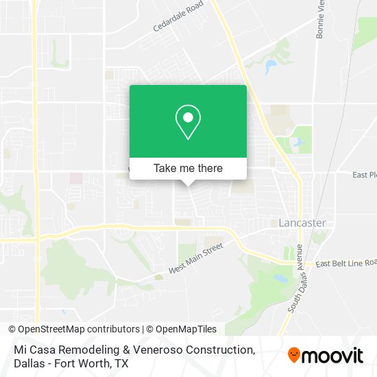 Mapa de Mi Casa Remodeling & Veneroso Construction