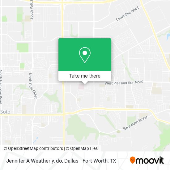 Jennifer A Weatherly, do map